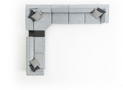 Sofa L Form Couch Polster Wohnzimmer Modern Design Ecksofa Textil Sofas